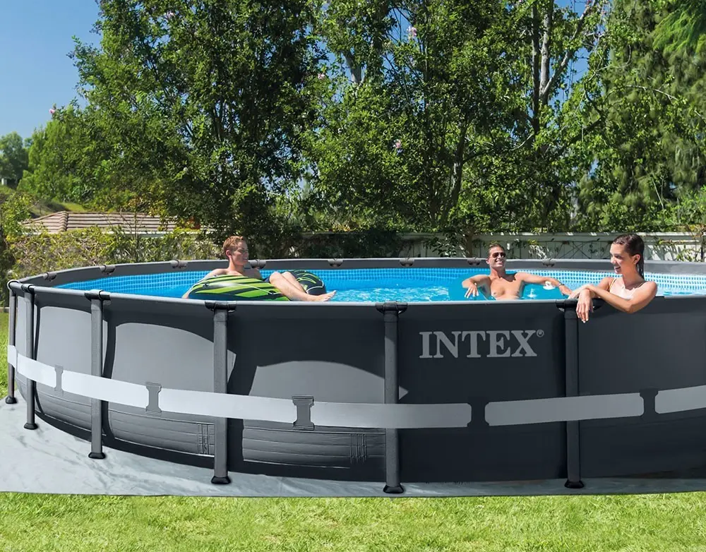 inteks4, 1, Каркасный бассейн Intex: ваш летний оазис по выгодной цене каркасный бассейн