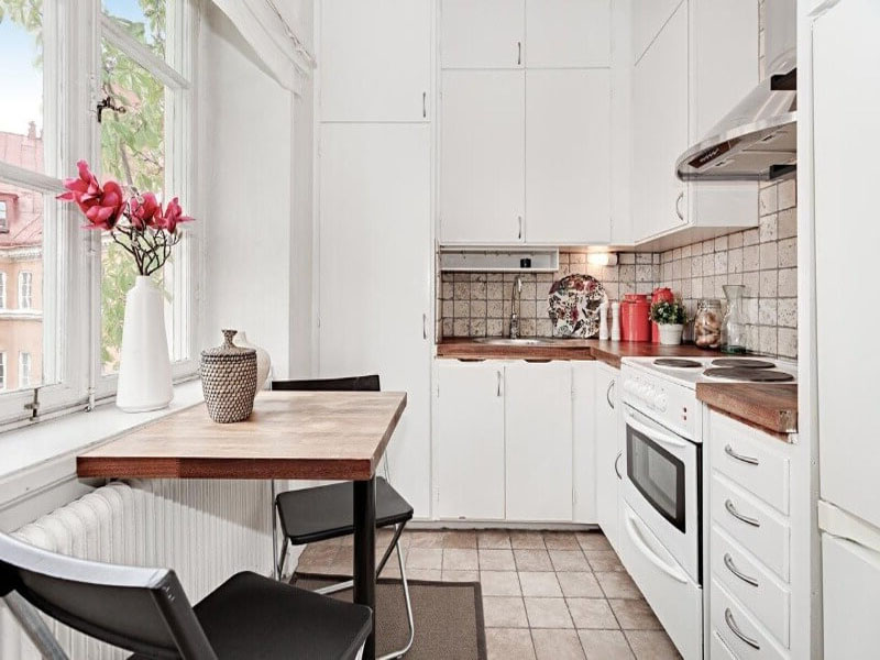 Вибираємо стиль кухні kuhnya skandinavskiy stil v interere belaya, 2, Вибираємо стиль кухні стиль кухни