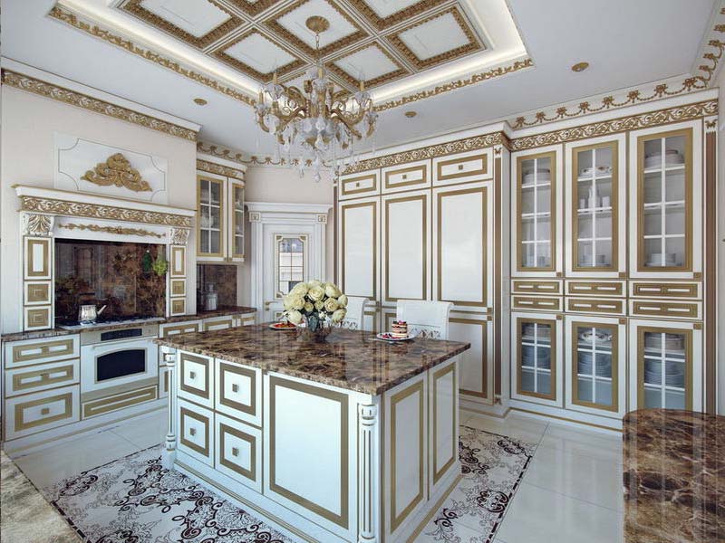 Вибираємо стиль кухні kuhnya v stile barokko, 31, Вибираємо стиль кухні стиль кухни
