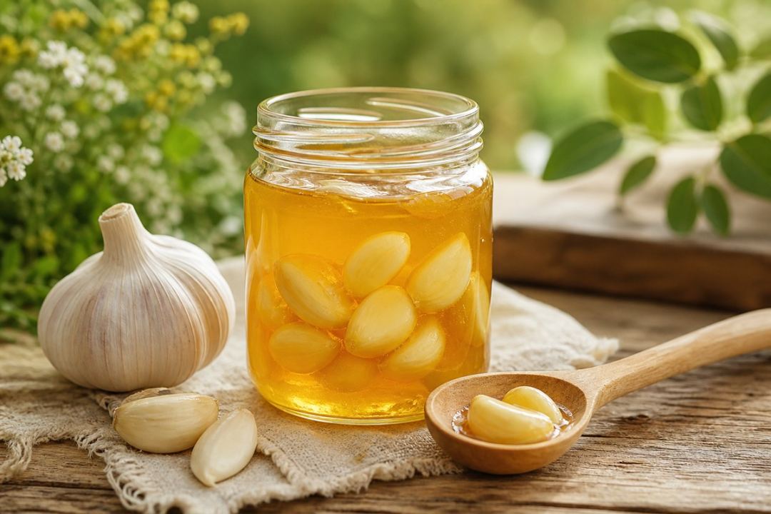 Мед з прянощами - кориця, куркума і часник без міфів мед з часником - свіжа кулінарна суміш без домашньої ферментації