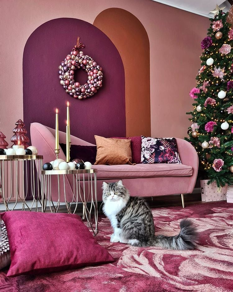 Будинок, повний магії: новорічні тренди декору на 2026 рік pink, 31, Будинок, повний магії: новорічні тренди декору на 2026 рік Новорічний декор