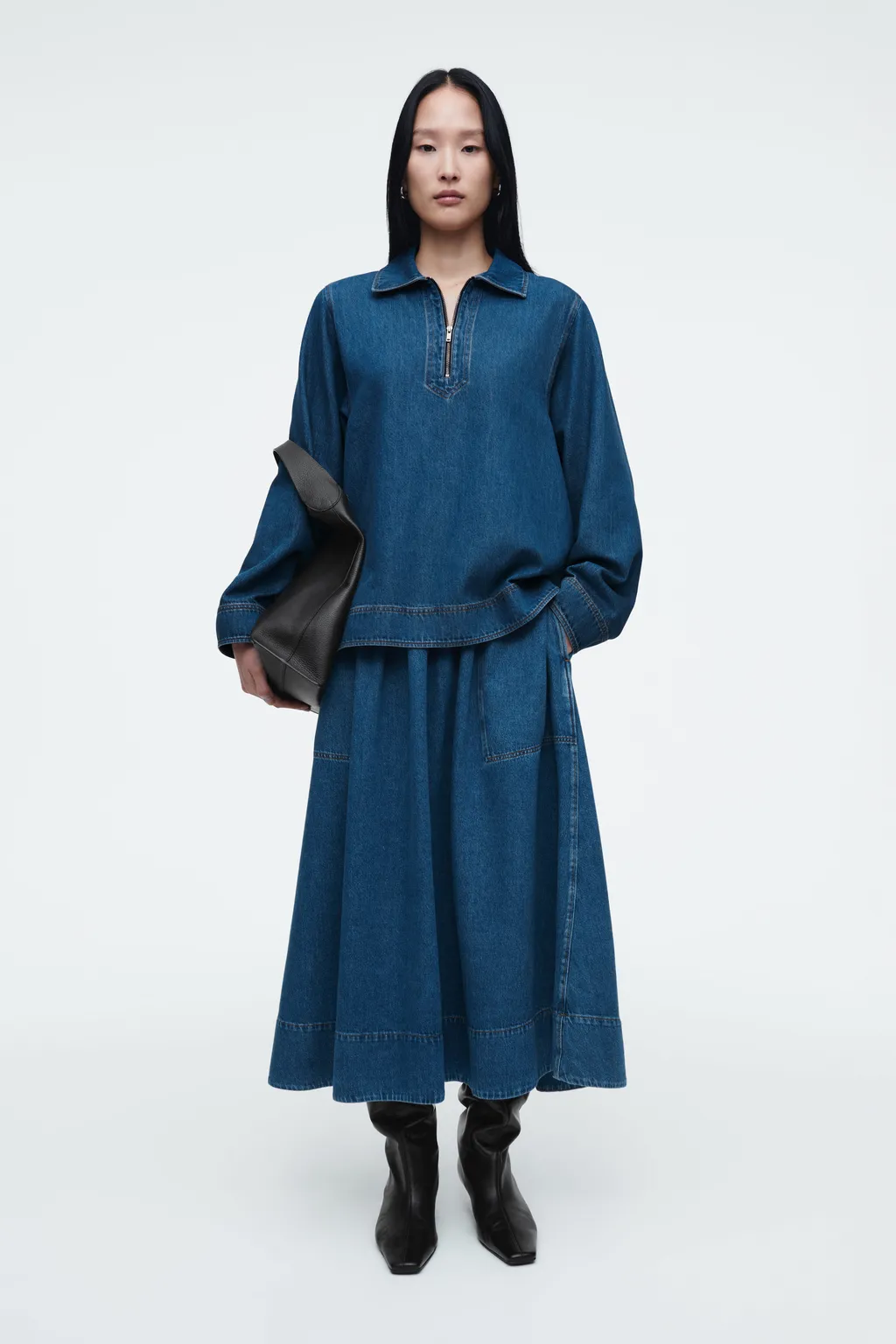 Спідниця-міді - тренд 2026: види, як підібрати по фігурі. З чим носити атласну та джинсову спідниці-міді? plissirovannaja, 30, Спідниця-міді - тренд 2026: види, як підібрати по фігурі. З чим носити атласну та джинсову спідниці-міді? міді