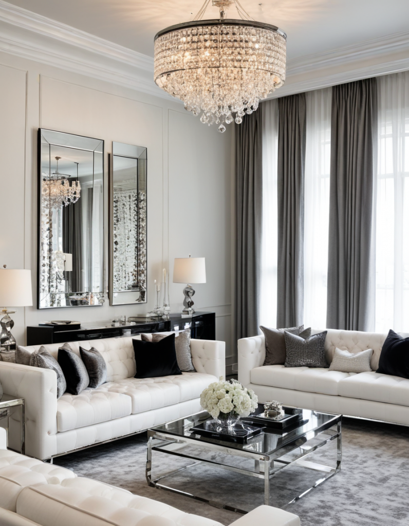 Як поєднувати кольори в інтер'єрі? Найкращі комбінації кольорів з фото sero belyj, 3, Як поєднувати кольори в інтер'єрі? Найкращі комбінації кольорів з фото сочетания цветов