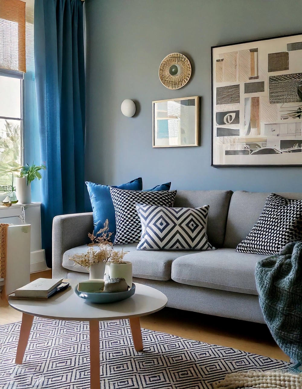 Як поєднувати кольори в інтер'єрі? Найкращі комбінації кольорів з фото sine seryj, 40, Як поєднувати кольори в інтер'єрі? Найкращі комбінації кольорів з фото сочетания цветов