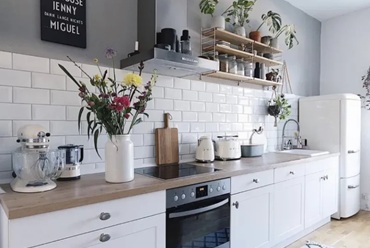 Сіра кухня: як створити ідеальний інтер'єр, що не вийде з моди , 24, Сіра кухня: як створити ідеальний інтер'єр, що не вийде з моди женские стрижки