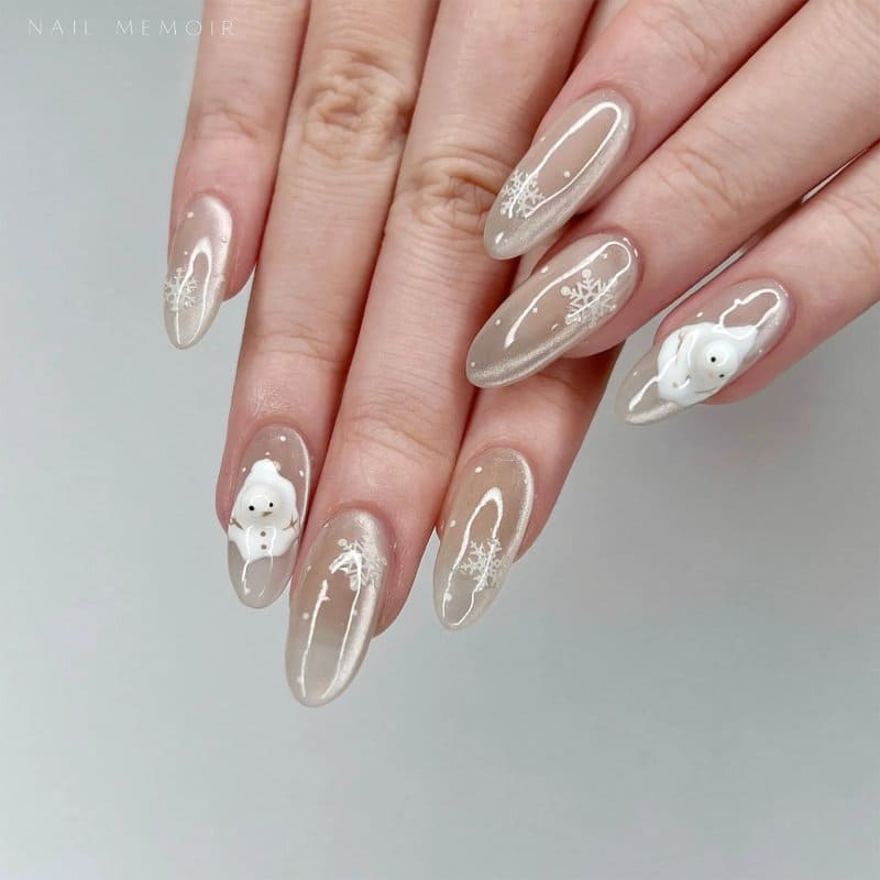 65 найкращих фото-ідей новорічного манікюру 2026: тренди, кольори, декор snow3, 67, 65 найкращих фото-ідей новорічного манікюру 2026: тренди, кольори, декор Манікюр 2026