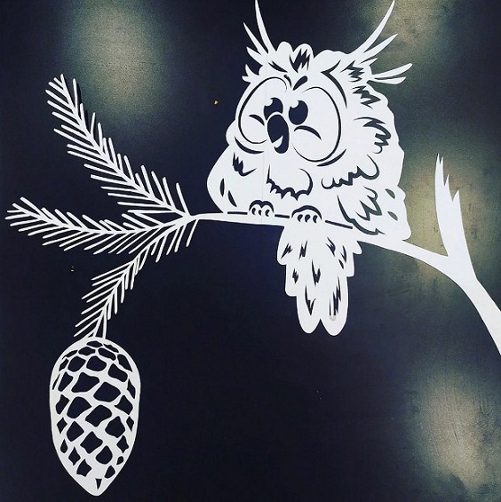 Як прикрасити вікно на Новий рік? Яскраві ідеї, фото, поради vytynanka, 10, Як прикрасити вікно на Новий рік? Яскраві ідеї, фото, поради Як прикрасити вікно на Новий рік